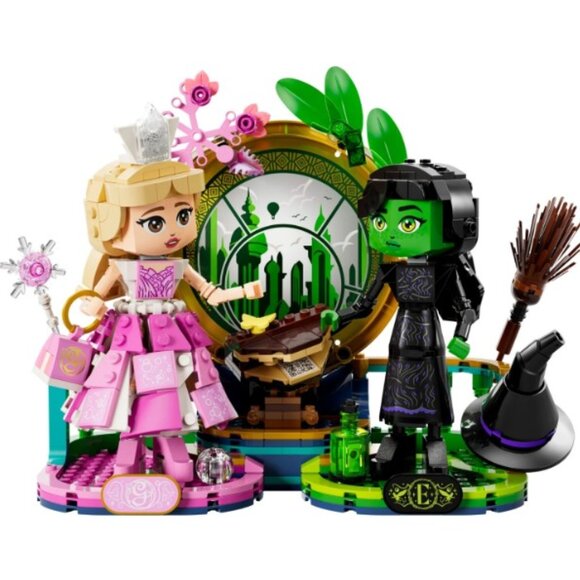 NEW Lego Wicket Elphaba & Glinda Figurines Set - 558 Pieces - Picture 1 of 10
